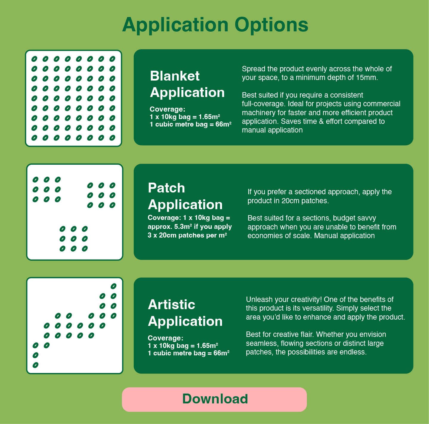 Application options-Bespoke